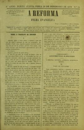 A Reforma de 21 de fevereiro de 1878