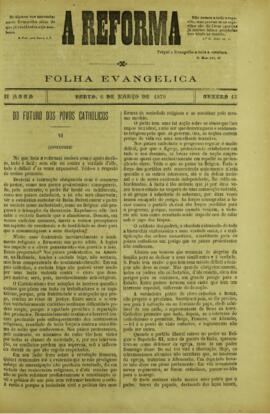 A Reforma de 6 de março de 1879