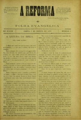 A Reforma de 7 de agosto de 1879