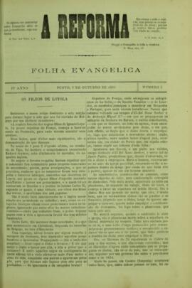A Reforma de 7 de outubro de 1880