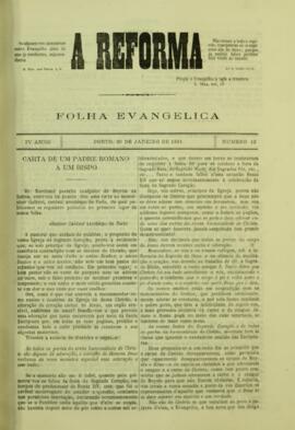 A Reforma de 20 de janeiro de 1881
