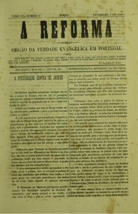 A Reforma de 1 de fevereiro de 1883