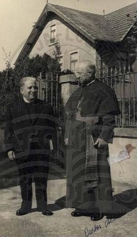 António Ferreira Fiandor e o reverendo Agostinho Arbiol