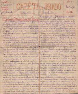 Gazeta do Prado nº 9 Março 1930