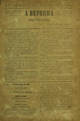 A Reforma de 2 de agosto de 1877