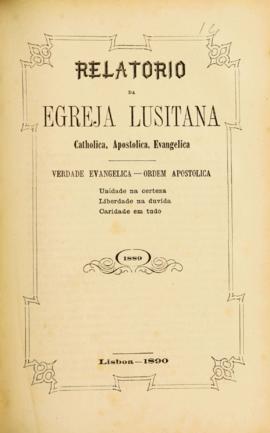 Relatórios da Igreja Lusitana de 1889