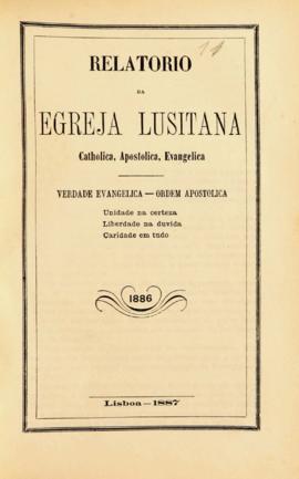 Relatórios da Igreja Lusitana de 1886