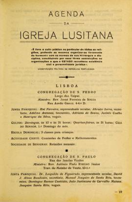 Relatório colectivo da Igreja Lusitana 1939 [continuação]
