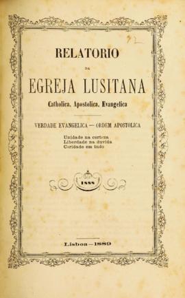 Relatórios da Igreja Lusitana de 1888