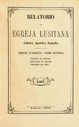 Relatórios da Igreja Lusitana de 1883