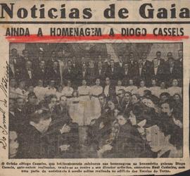 "Jornal de Notícias: Notícias de Gaia. Ainda a homenagem a Diogo Cassels