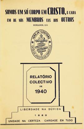 Relatório coletivo da Igreja Lusitana 1940