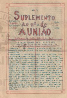 A União - Ano I - Maio 1928