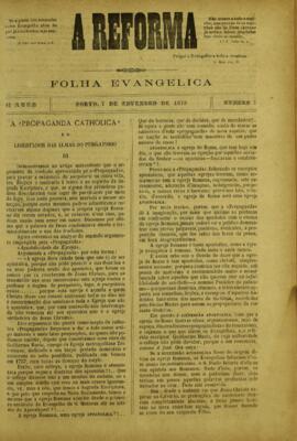 A Reforma de 7 de novembro de 1878