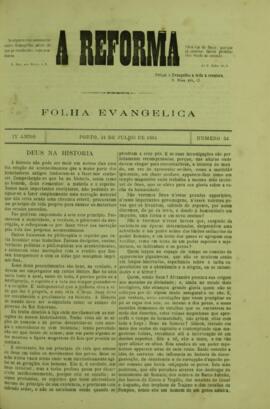 A Reforma de 21 de julho de 1881
