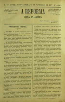 A Reforma de 15 de novembro de 1877