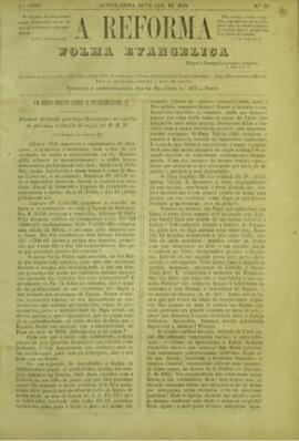 A Reforma de 18 de abril de 1878