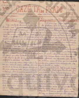 Gazeta do Prado nº 3 Setembro 1929