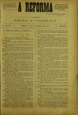 A Reforma de 1 de outubro de 1878