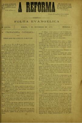 A Reforma de 5 de setembro de 1878