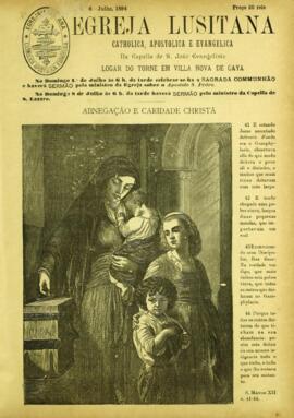 Egreja Lusitana Catholica, Apostólica e Evangélica (Na Capella de S. João Evangelista) nº 6