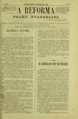 A Reforma de 2 de maio de 1878