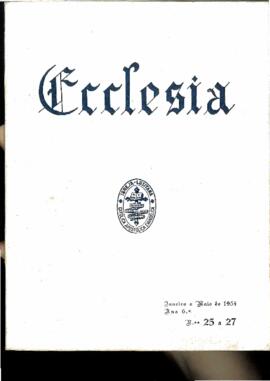 Ecclesia - Ano 6 - Nº25 a 27