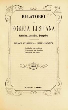 Relatórios da Igreja Lusitana de 1885