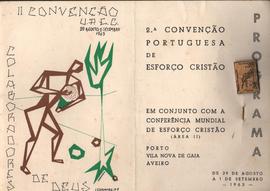 [Segunda convenção da União Portuguesa do Esforço Cristão. Cartaz]